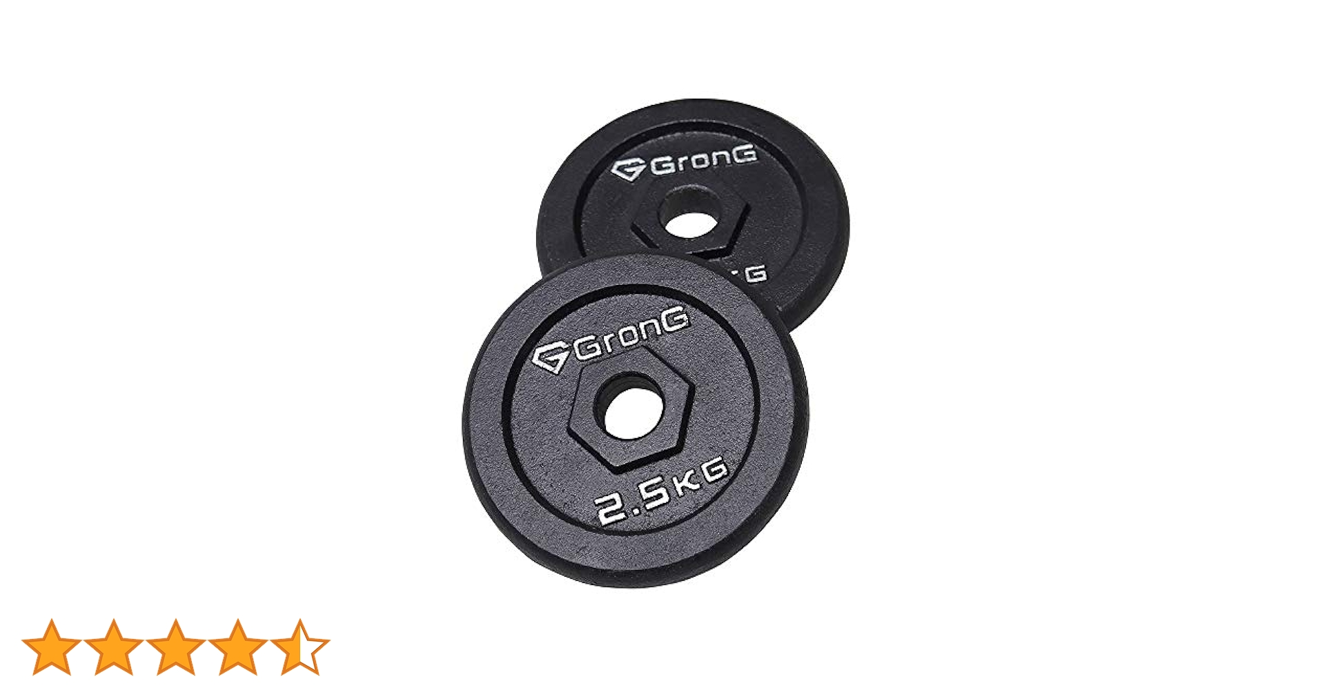 Amazon.co.jp: グロング ダンベル プレート バーベル 1.25kg 2個
